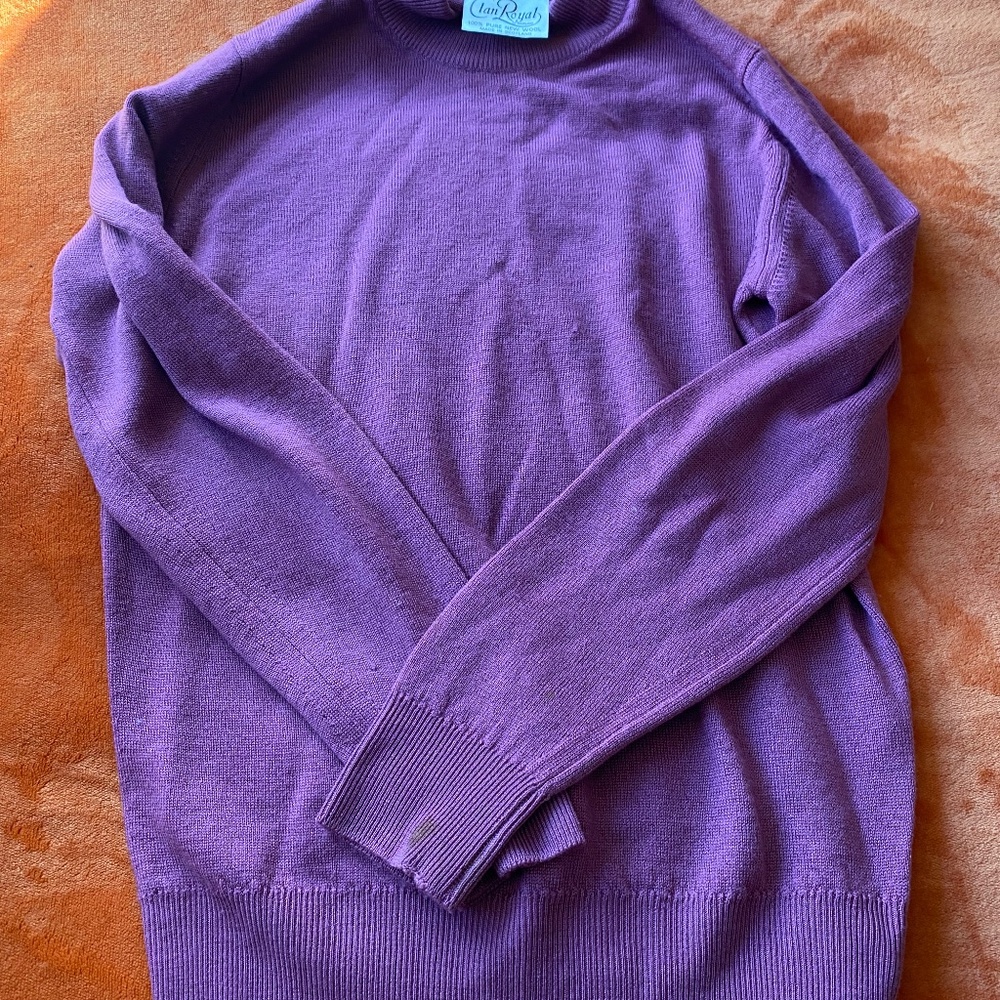 Clan royal lambs wool sweater UK size 34